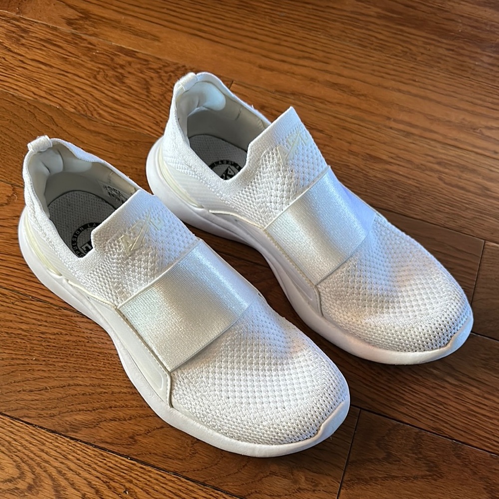 APL  White Slip-On Sneakers